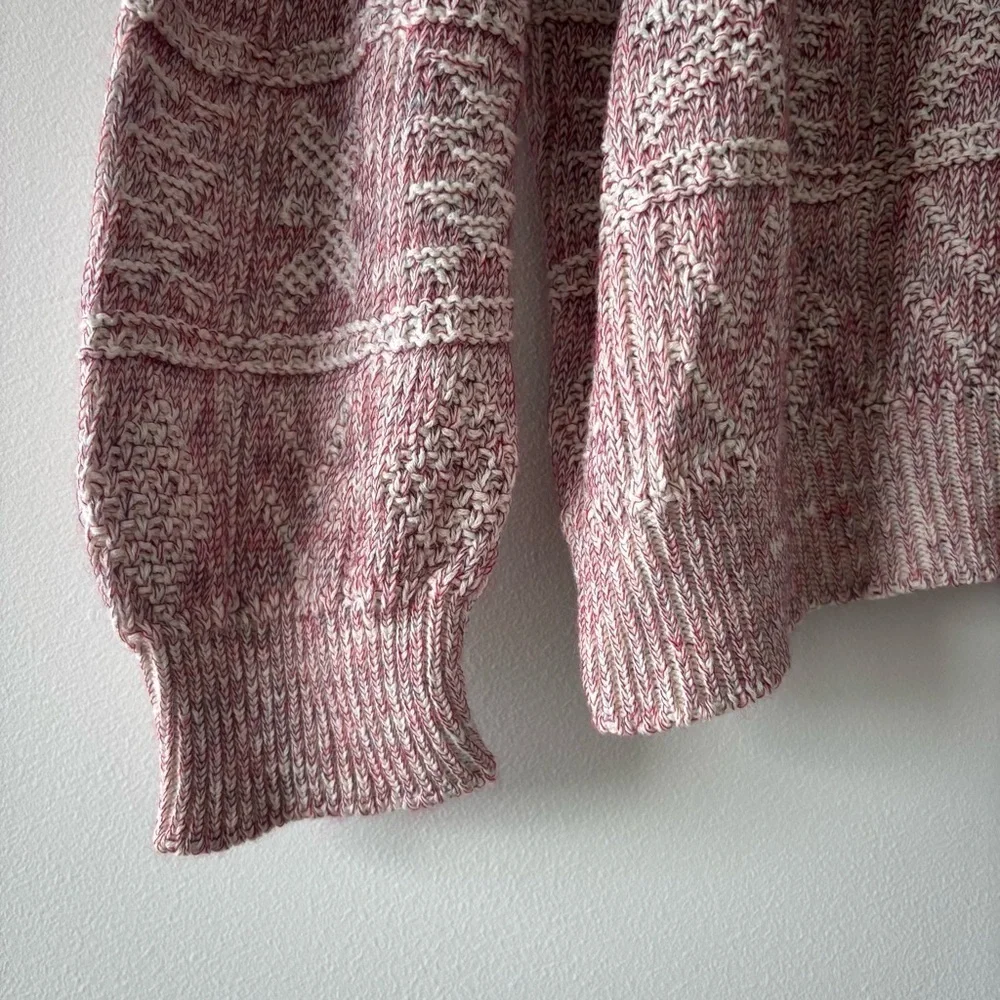 Vintage 1980's Retro Royal North Mills Textured Pink Oversized Sweater X-Large - Picture 4 of 9